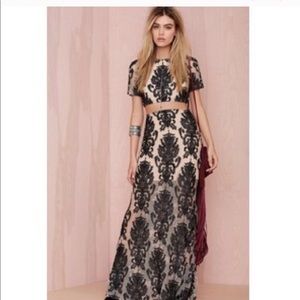 FOR LOVE AND LEMONS two piece dress
